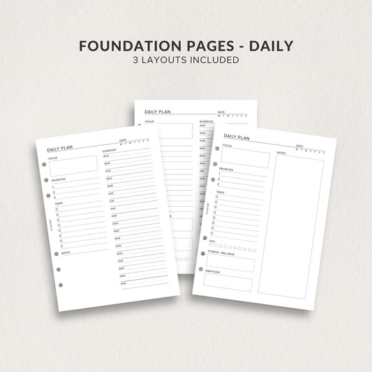 Foundation Pages - DAILY