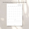 2024 Monthly Productivity Planner