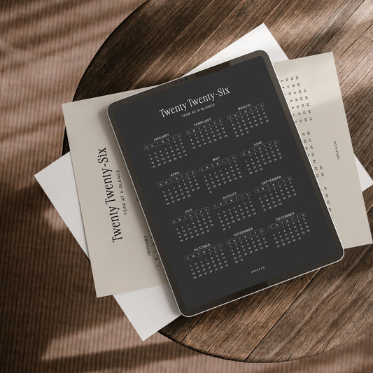 2026 At A Glance Digital Bundle