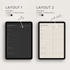 Minimalist Daily Work Digital Planner