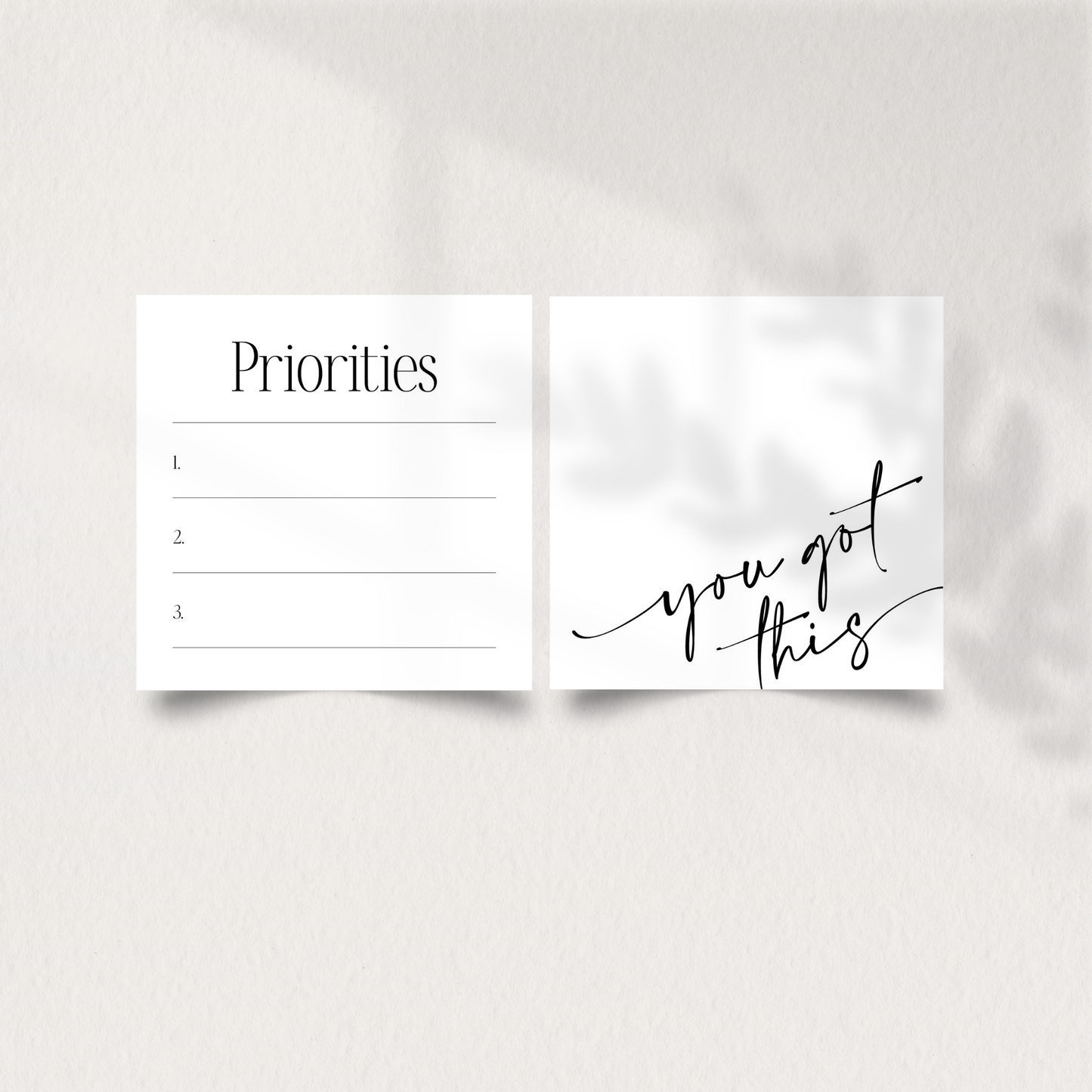 Sticky Notes Printable, Productivity