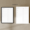 Minimalist Daily Digital Planner