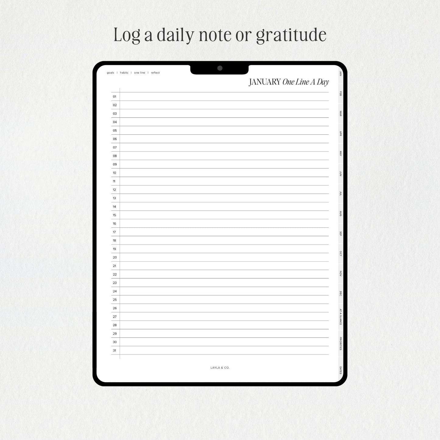 2024 Monthly Productivity Planner