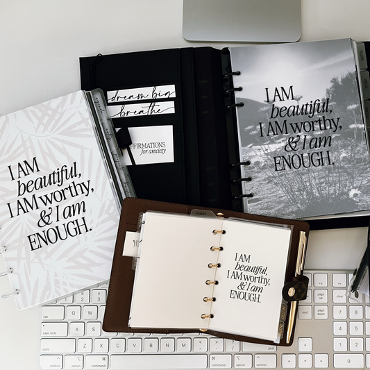 Dashboard Printable, I Am Enough