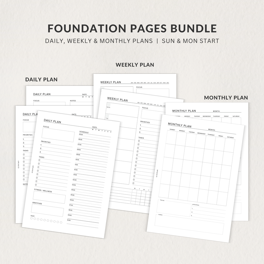 Foundation Pages BUNDLE
