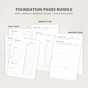 Foundation Pages BUNDLE