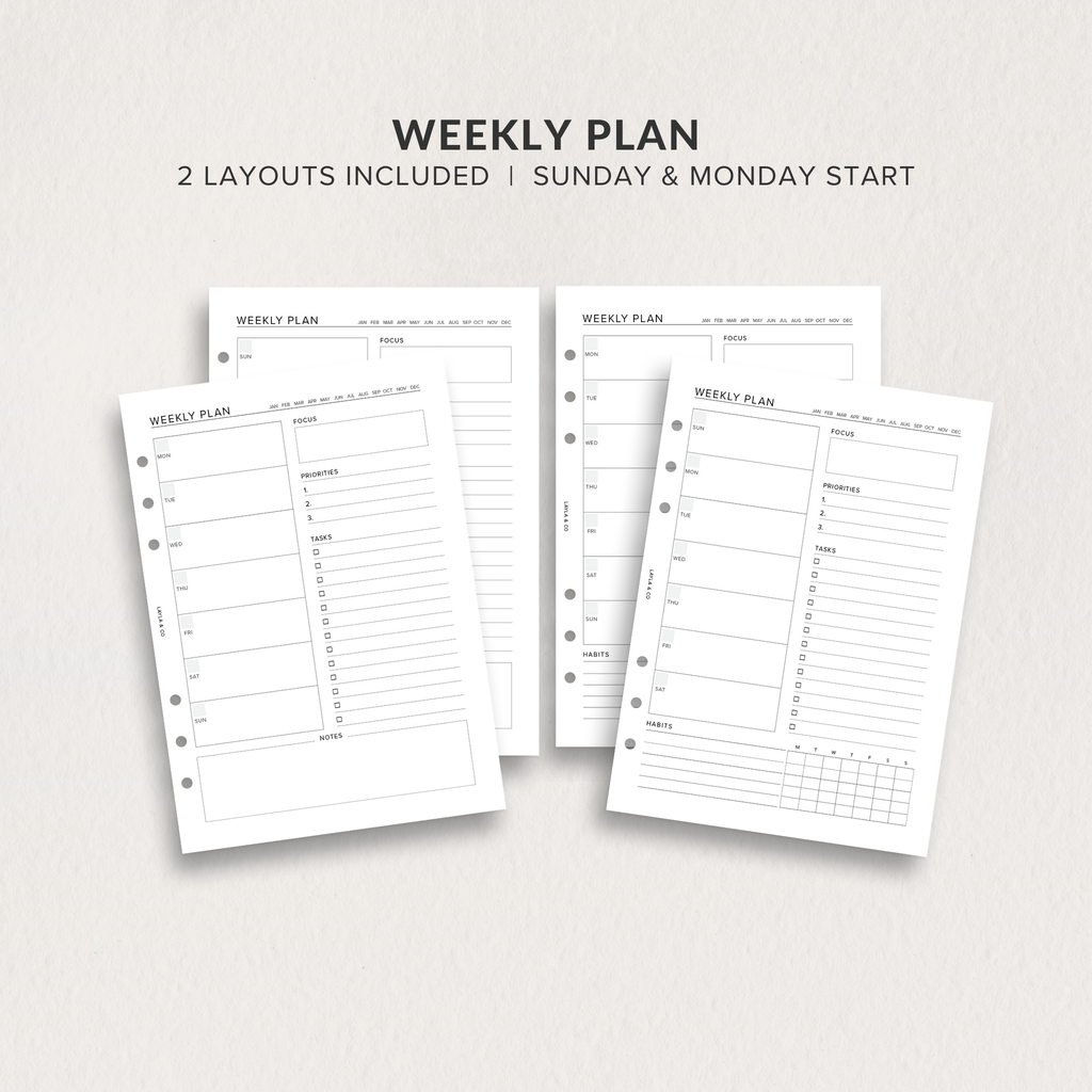 Weekly Plan