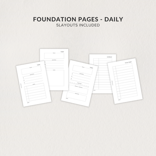 Foundation Minis - DAILY