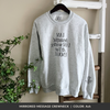 Mirrored Message Crewneck Sweatshirt, I Am Enough